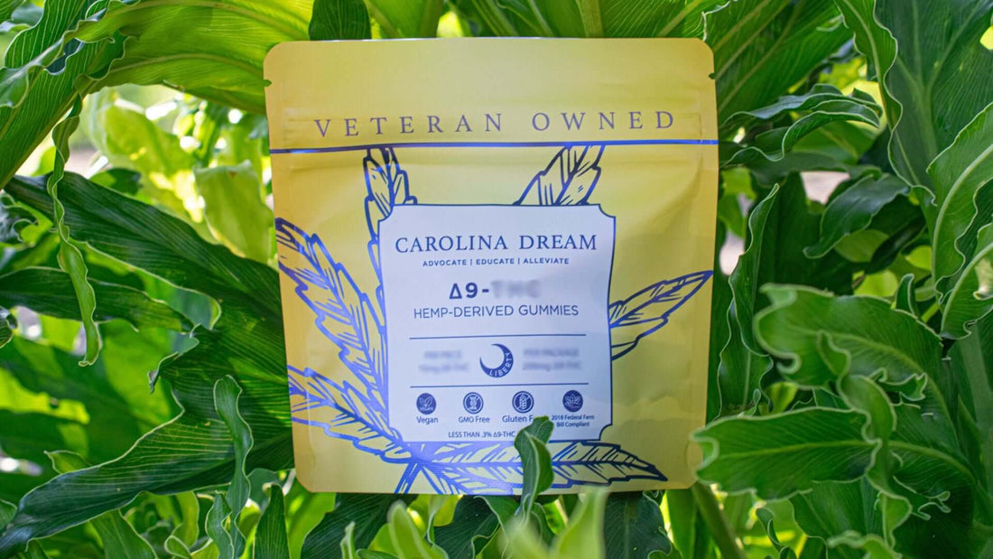 Carolina Dream CBD, THC, and CBN gummies and tinctures – hemp-derived, fast-acting, and formulated for sleep, stress, and focus