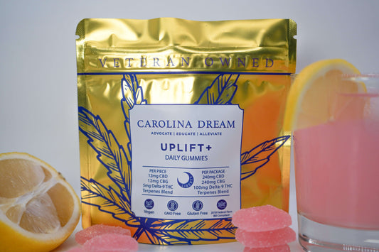 Ditch the Booze. Grab Uplift+: The Perfect Daytime Gummy for Beach Days & Vacations