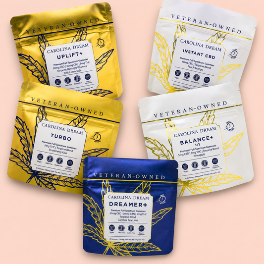 The Dream Team Bundle | 5-Pack Functional Cannabis Gummy Bundle