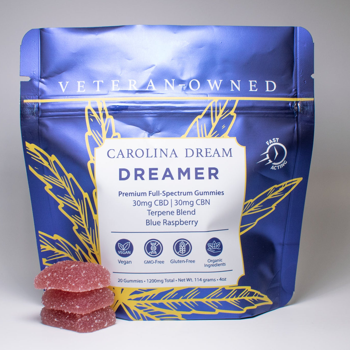 Dreamer CBN Nighttime Gummies – Restful Sleep Support